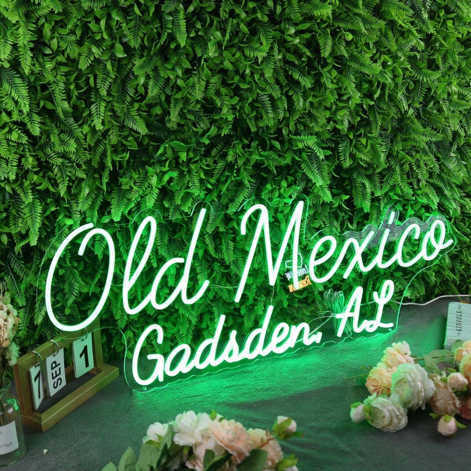 Old Mexico Gadsden Al Green Led Neon Sign - Shineneon