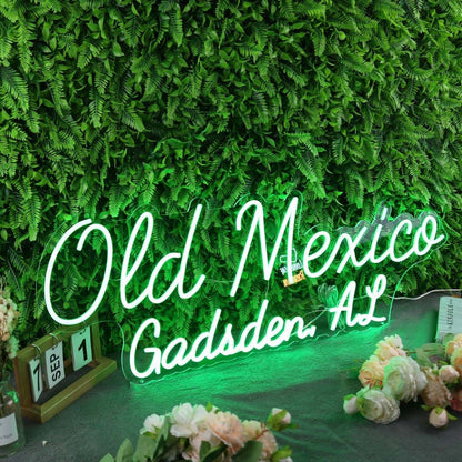 Old Mexico Gadsden Al Green Led Neon Sign - Shineneon