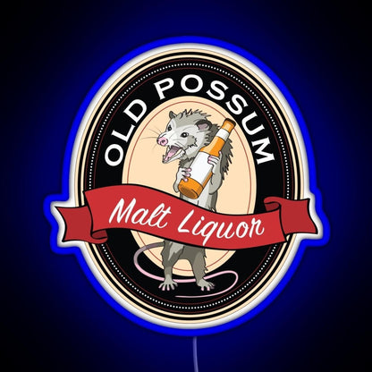 Old Possum Rgb Led Neon Sign Pop Wall Art - Shineneon
