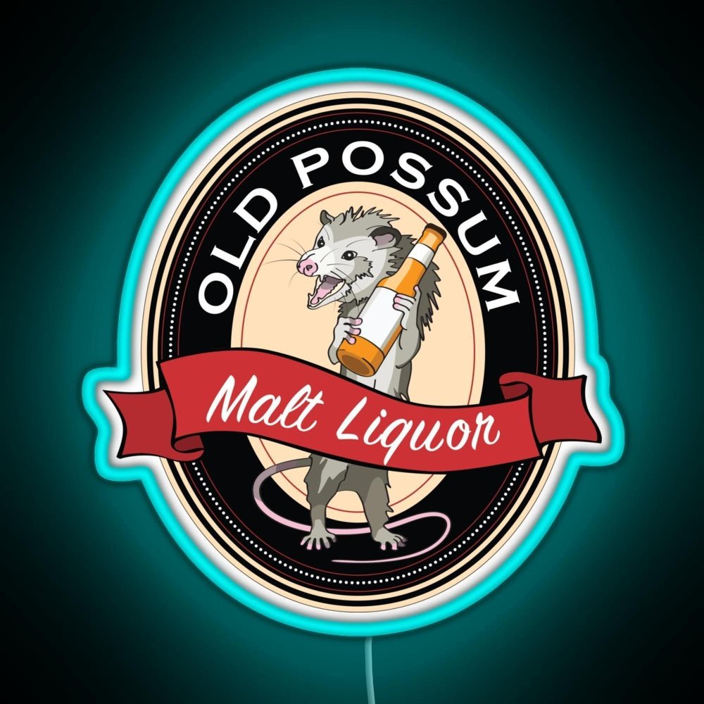 Old Possum Rgb Led Neon Sign Pop Wall Art - Shineneon