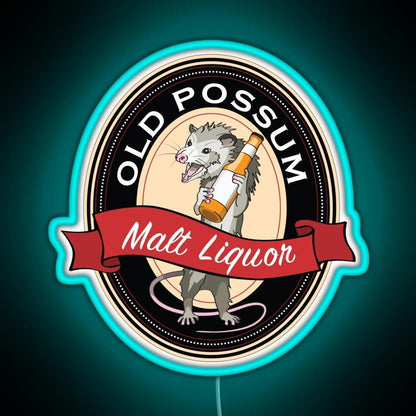 Old Possum Rgb Led Neon Sign Pop Wall Art - Shineneon