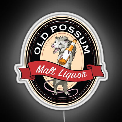 Old Possum Rgb Led Neon Sign Pop Wall Art - Shineneon