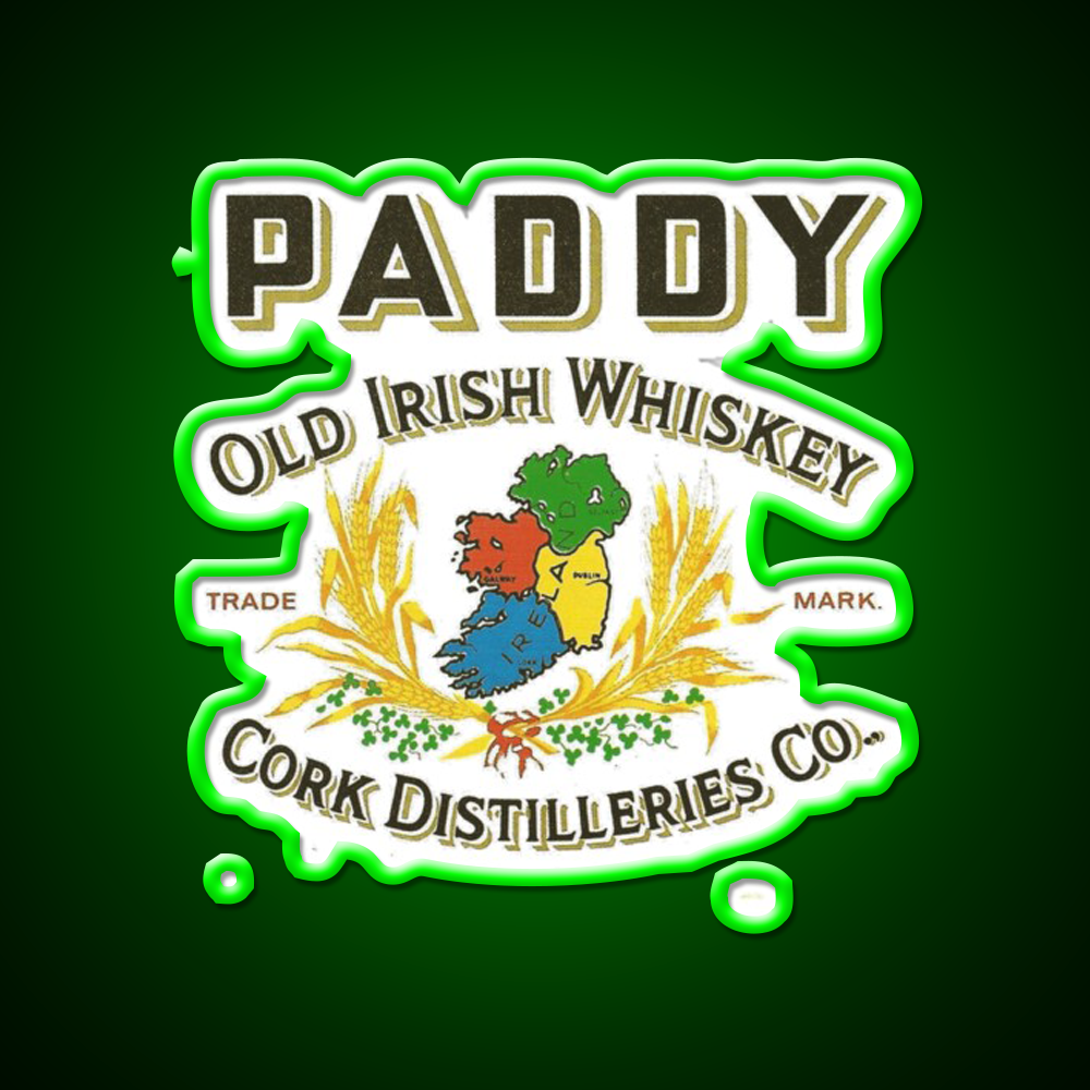 Old Pub Paddy S Reserved Whiskey Drink Bar Led Neon Sign Rgb Color