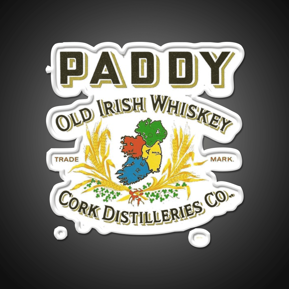 Old Pub Paddy S Reserved Whiskey Drink Bar Led Neon Sign Rgb Color - Shineneon