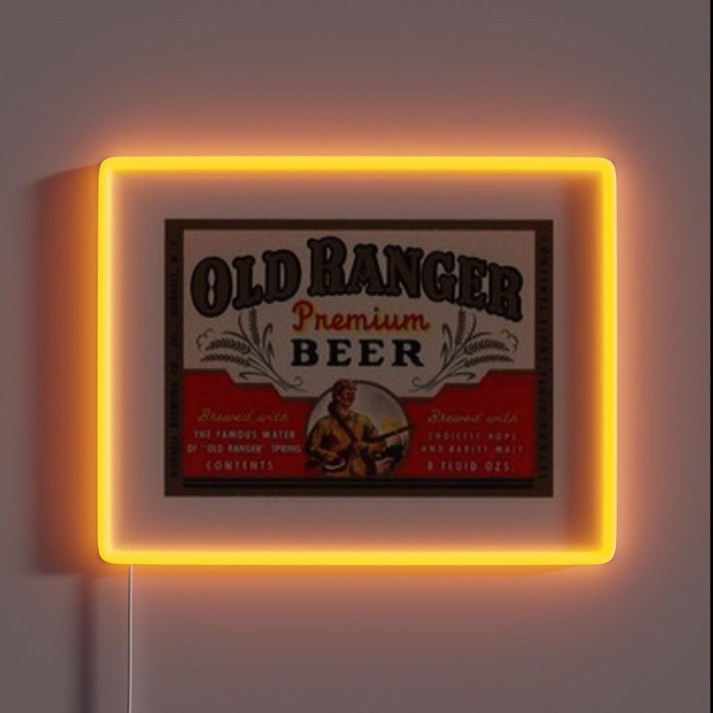 Old Ranger Beer Rgb Led Neon Sign - Shineneon