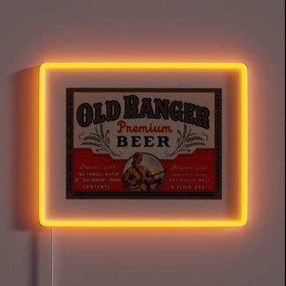 Old Ranger Beer Rgb Led Neon Sign - Shineneon