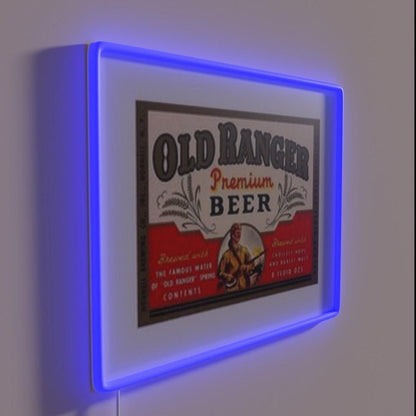 Old Ranger Beer Rgb Led Neon Sign - Shineneon