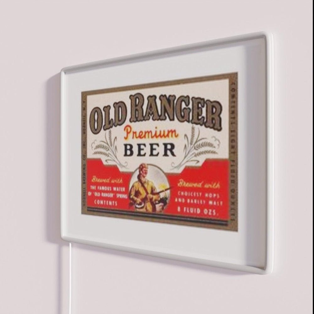 Old Ranger Beer Rgb Led Neon Sign - Shineneon
