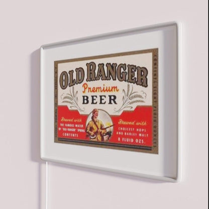 Old Ranger Beer Rgb Led Neon Sign - Shineneon