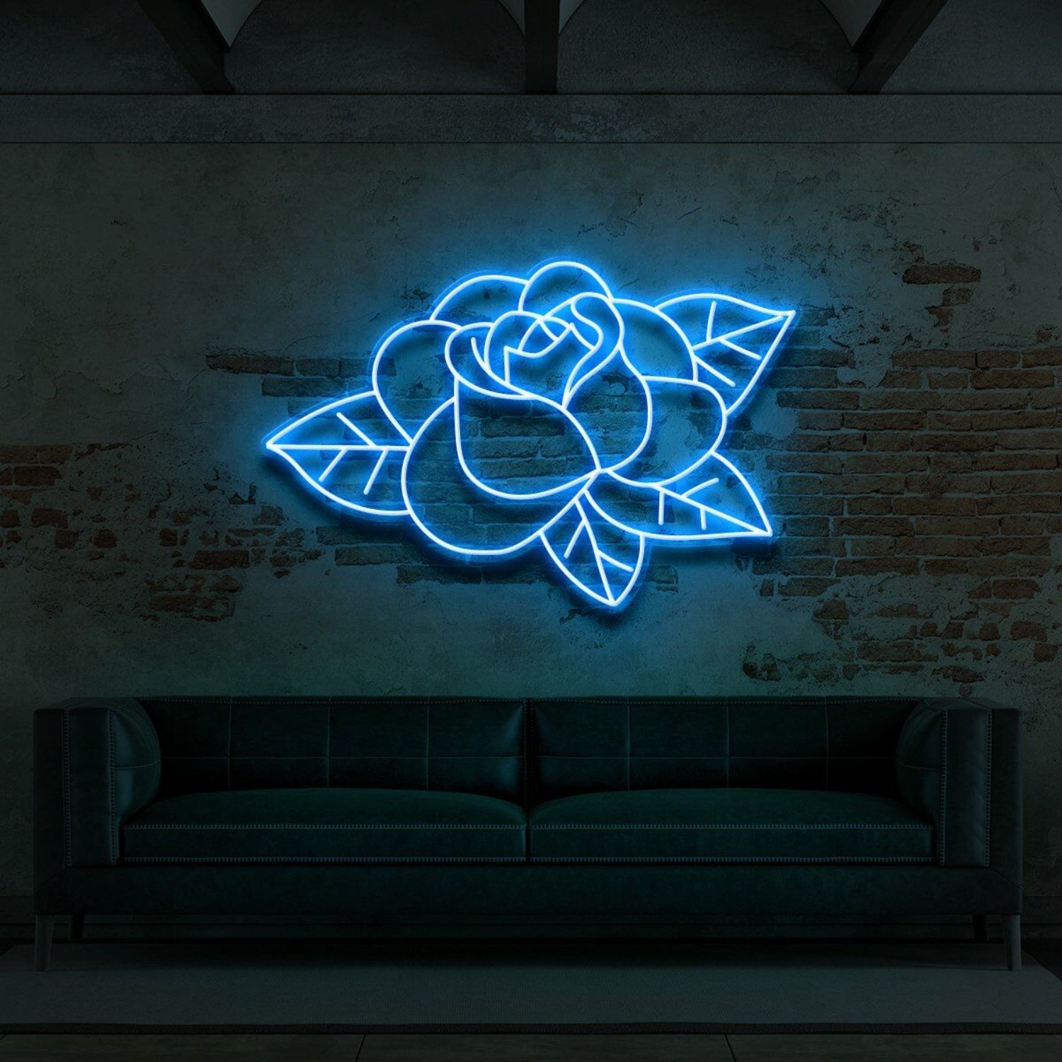 Old School Rose Neon Sign | Shineneon