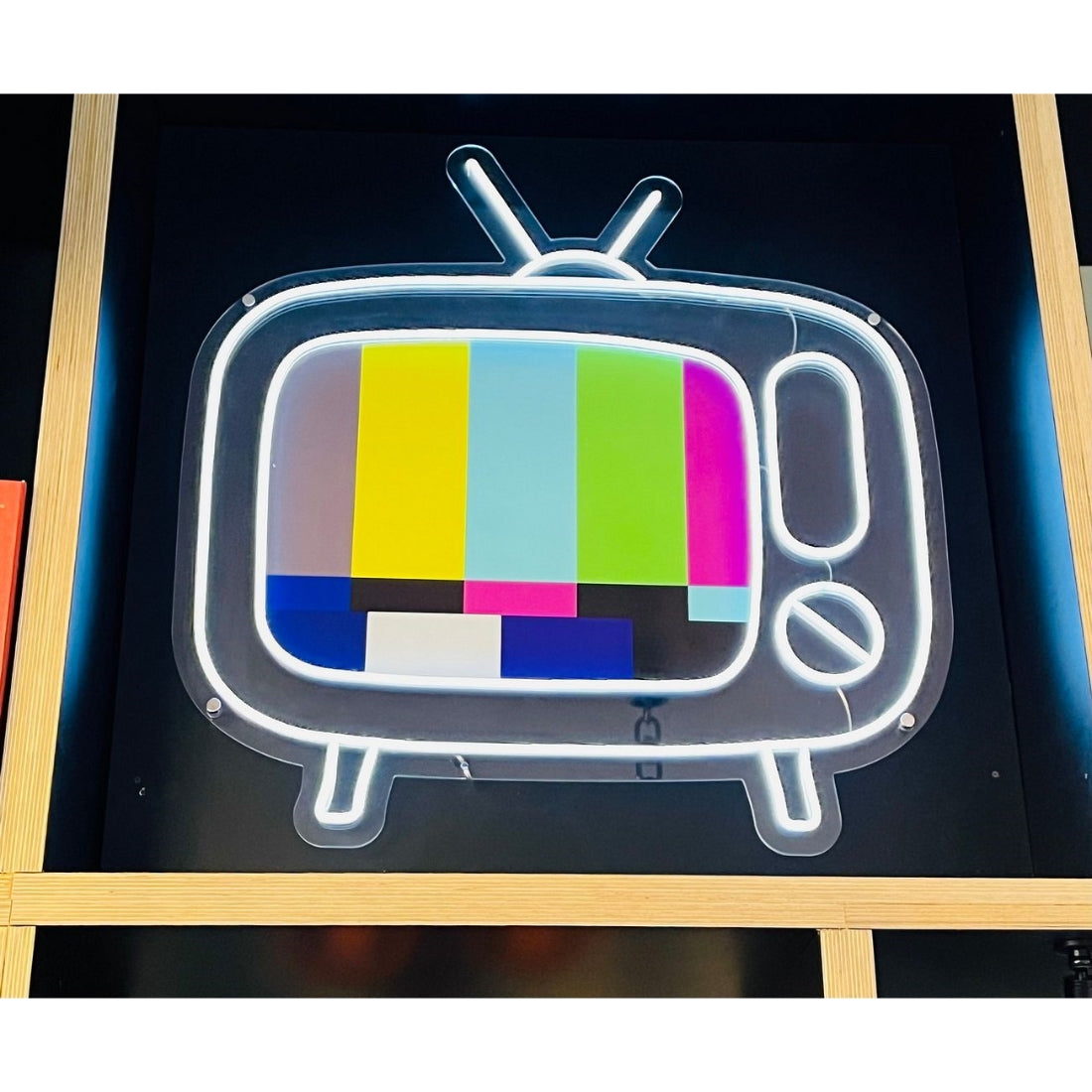 Old School Tv Led Sign Business Neon Sign