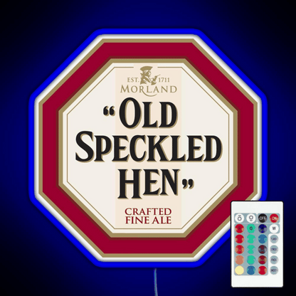 Old Speckled Rgb Led Neon Sign Pop Wall Art