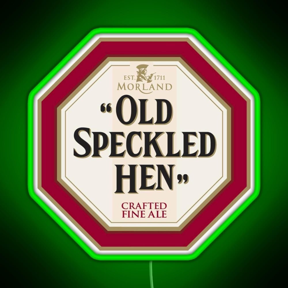 Old Speckled Rgb Led Neon Sign Pop Wall Art - Shineneon