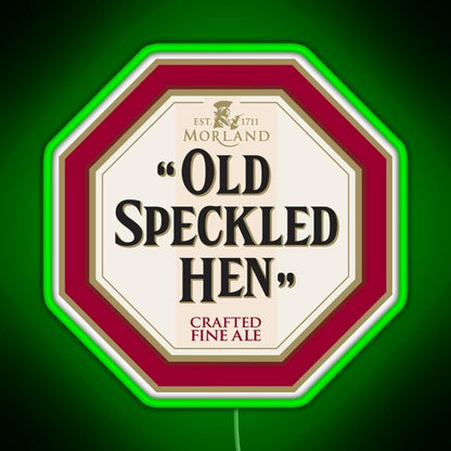 Old Speckled Rgb Led Neon Sign Pop Wall Art - Shineneon