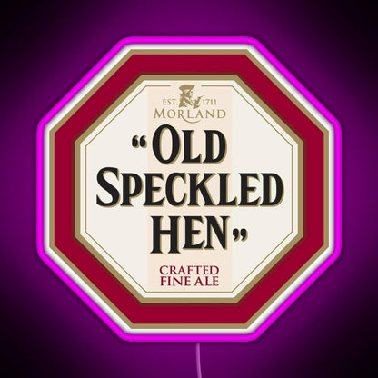 Old Speckled Rgb Led Neon Sign Pop Wall Art - Shineneon