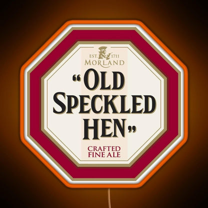 Old Speckled Rgb Led Neon Sign Pop Wall Art - Shineneon