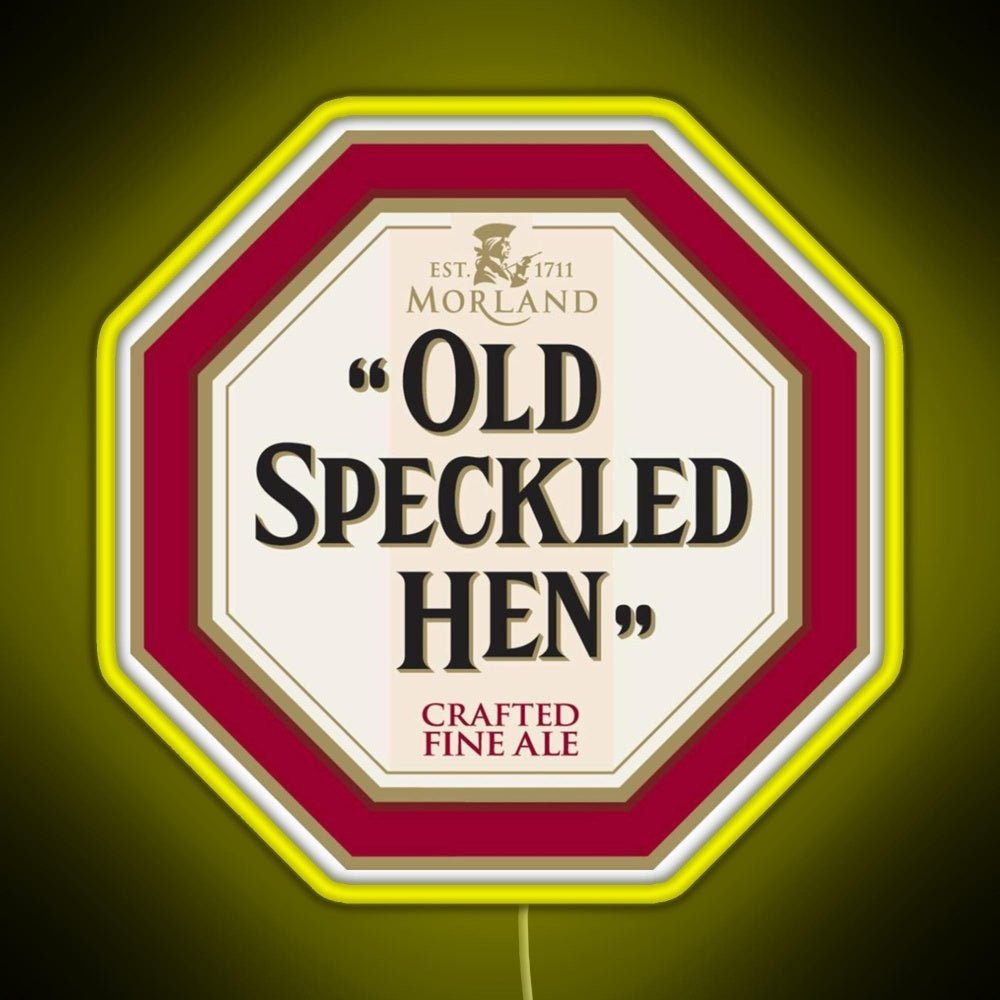 Old Speckled Rgb Led Neon Sign Pop Wall Art - Shineneon