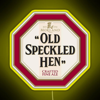 Old Speckled Rgb Led Neon Sign Pop Wall Art - Shineneon