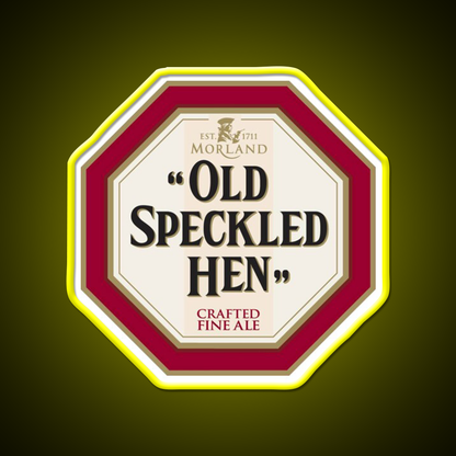Old Speckled Whiskey Drink Bar Led Neon Sign Rgb Color