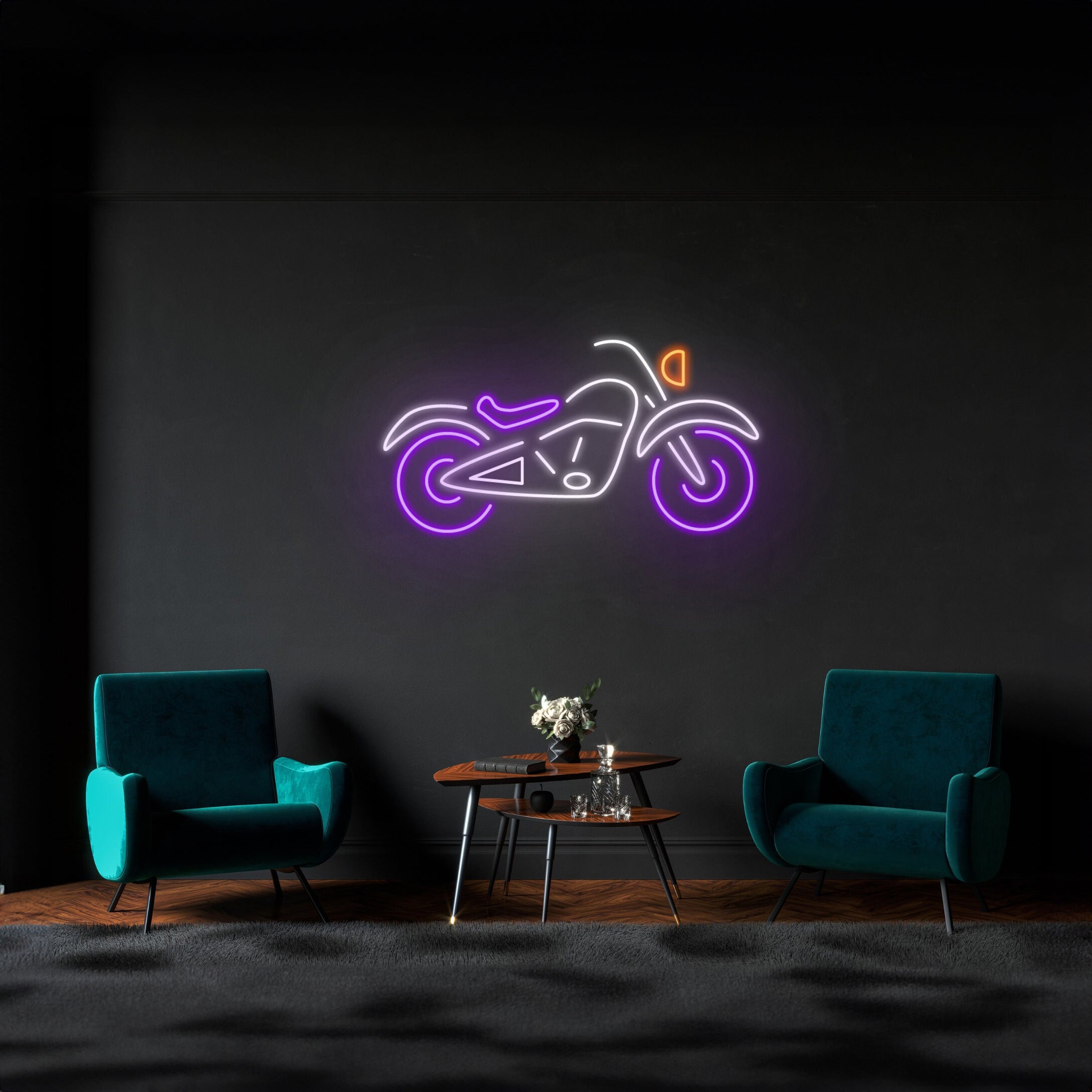Old Town Motorbike Neon Sign | Shineneon