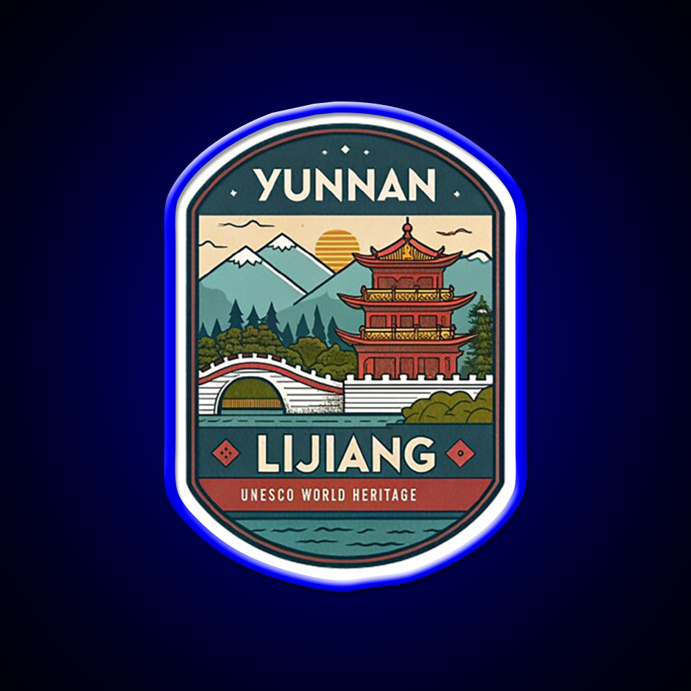 Old Town Of Lijiang Asian Cultural Led Neon Sign Rgb Color - LED neon sign view 5