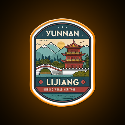 Old Town Of Lijiang Asian Cultural Led Neon Sign Rgb Color - LED neon sign view 6