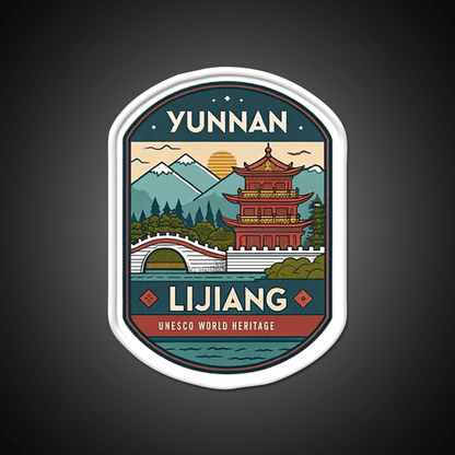 Old Town Of Lijiang Asian Cultural Led Neon Sign Rgb Color - Shineneon