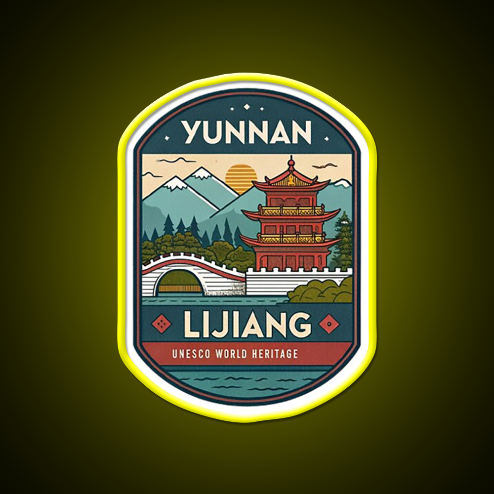 Old Town Of Lijiang Asian Cultural Led Neon Sign Rgb Color - LED neon sign view 7