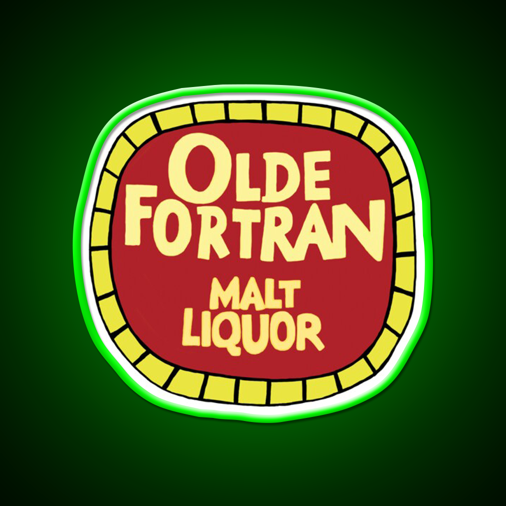 Olde Fortran Malt Liquor Beer Bar Decor Led Neon Sign Rgb Color - LED neon sign view 8