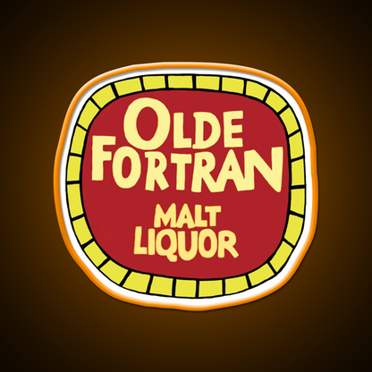 Olde Fortran Malt Liquor Beer Bar Decor Led Neon Sign Rgb Color - LED neon sign view 6