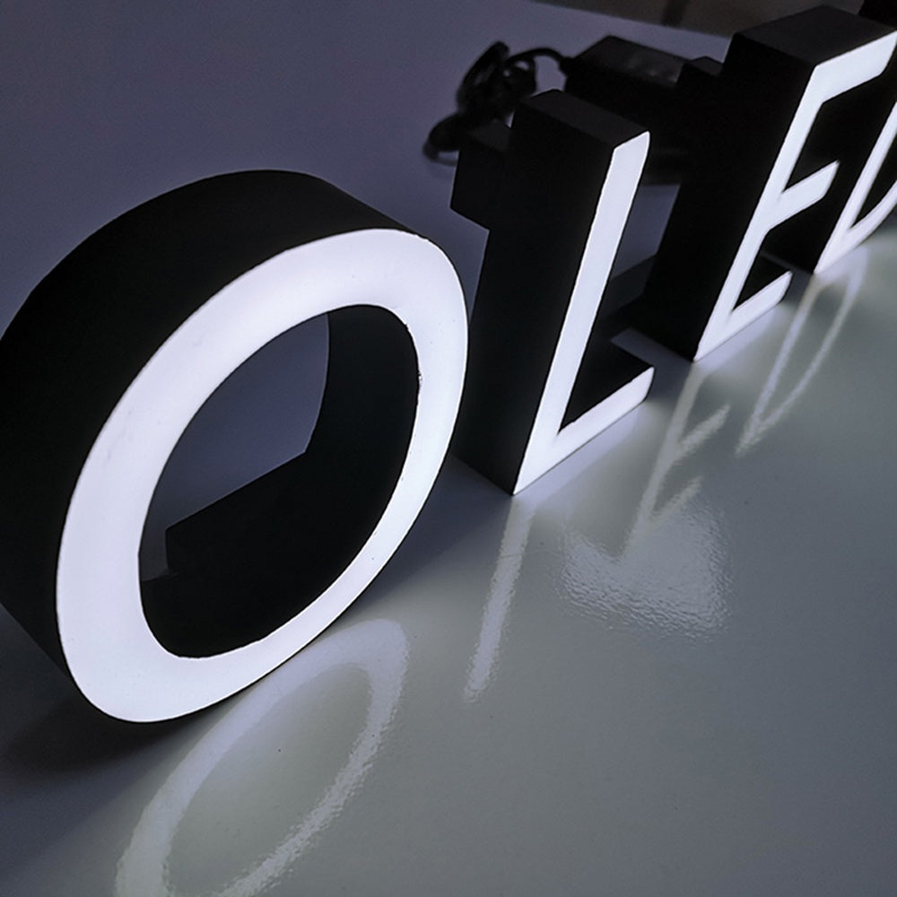 Oled 3D Frontlit Channel Letters Led Light Sign