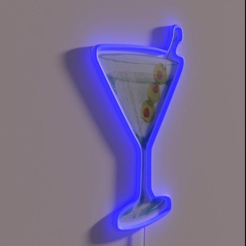 Olive Martini Cocktail Rgb Led Neon Sign - Shineneon