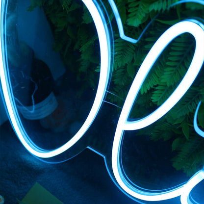 Olivia Blue Neon Sign | Shineneon