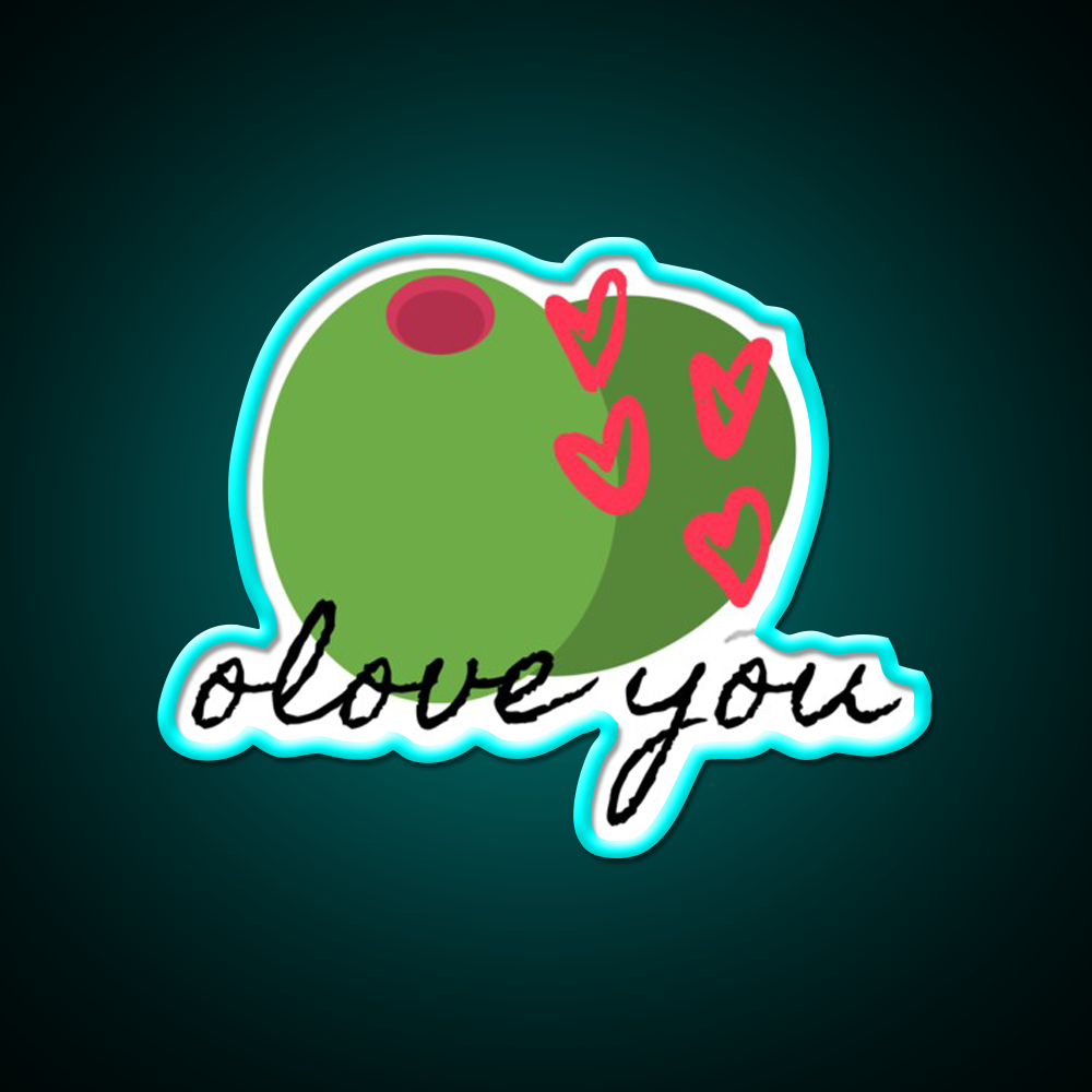 Olove You Man Cave Bar Led Neon Sign Rgb Color