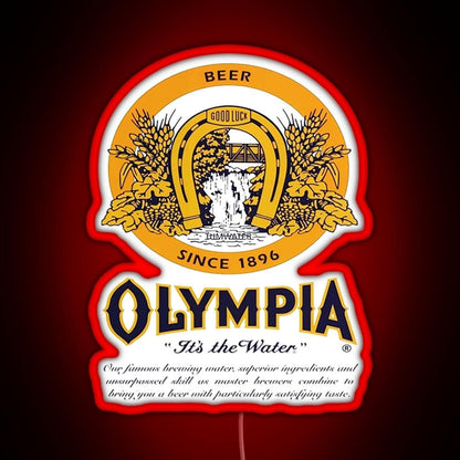 Olympia Beer Rgb Neon Sign - Shineneon