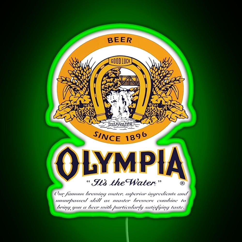 Olympia Beer Rgb Neon Sign - Shineneon