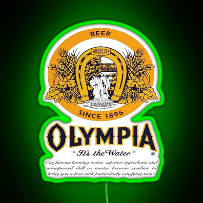 Olympia Beer Rgb Neon Sign - Shineneon