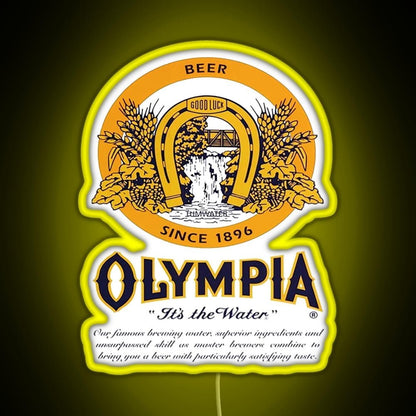 Olympia Beer Rgb Neon Sign - Shineneon
