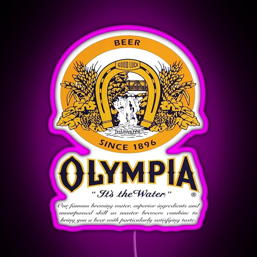 Olympia Beer Rgb Neon Sign - Shineneon