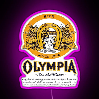 Olympia Beer Rgb Neon Sign - Shineneon