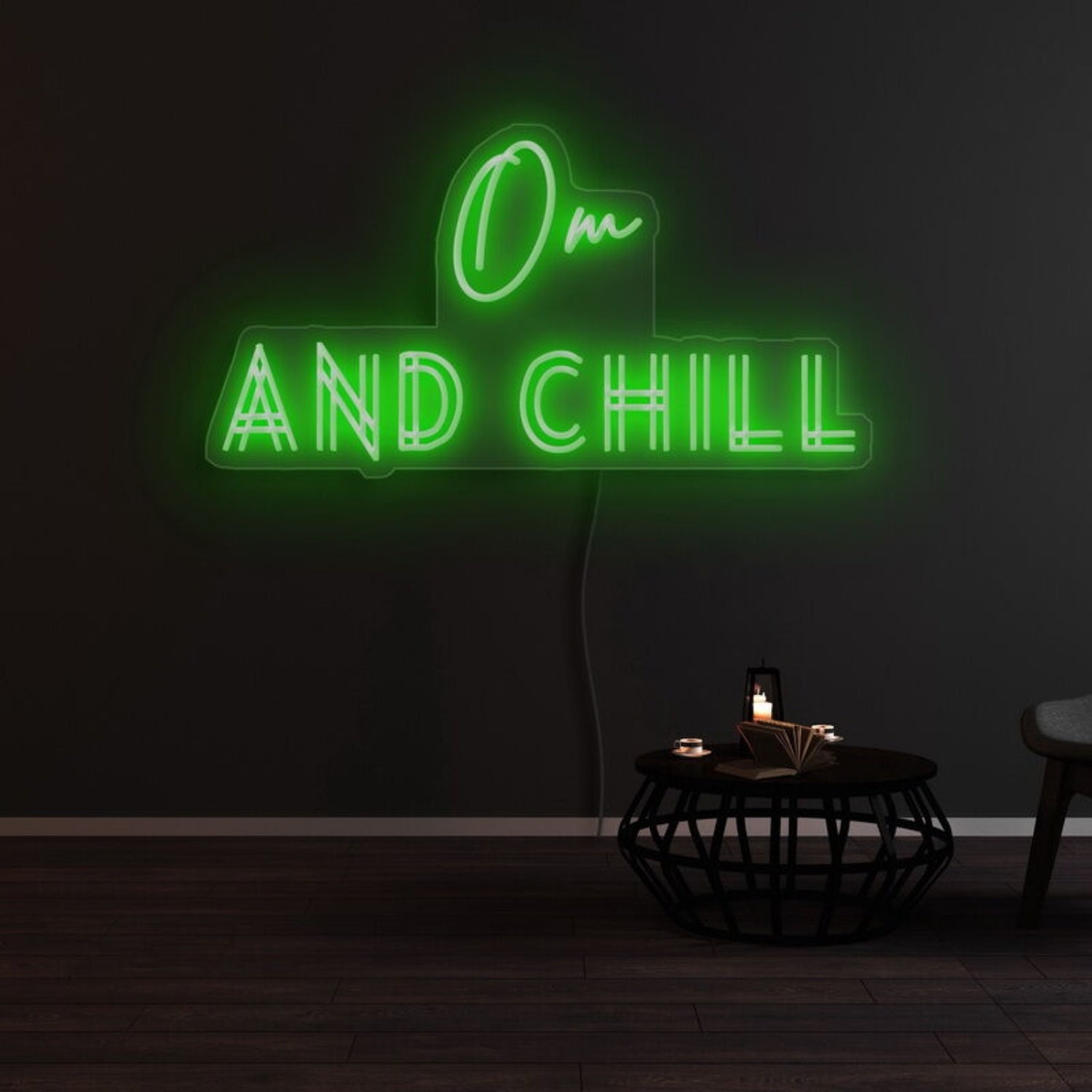 Om And Chill Led Neon Sign | Shineneon