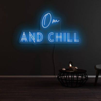 Om And Chill Led Neon Sign | Shineneon