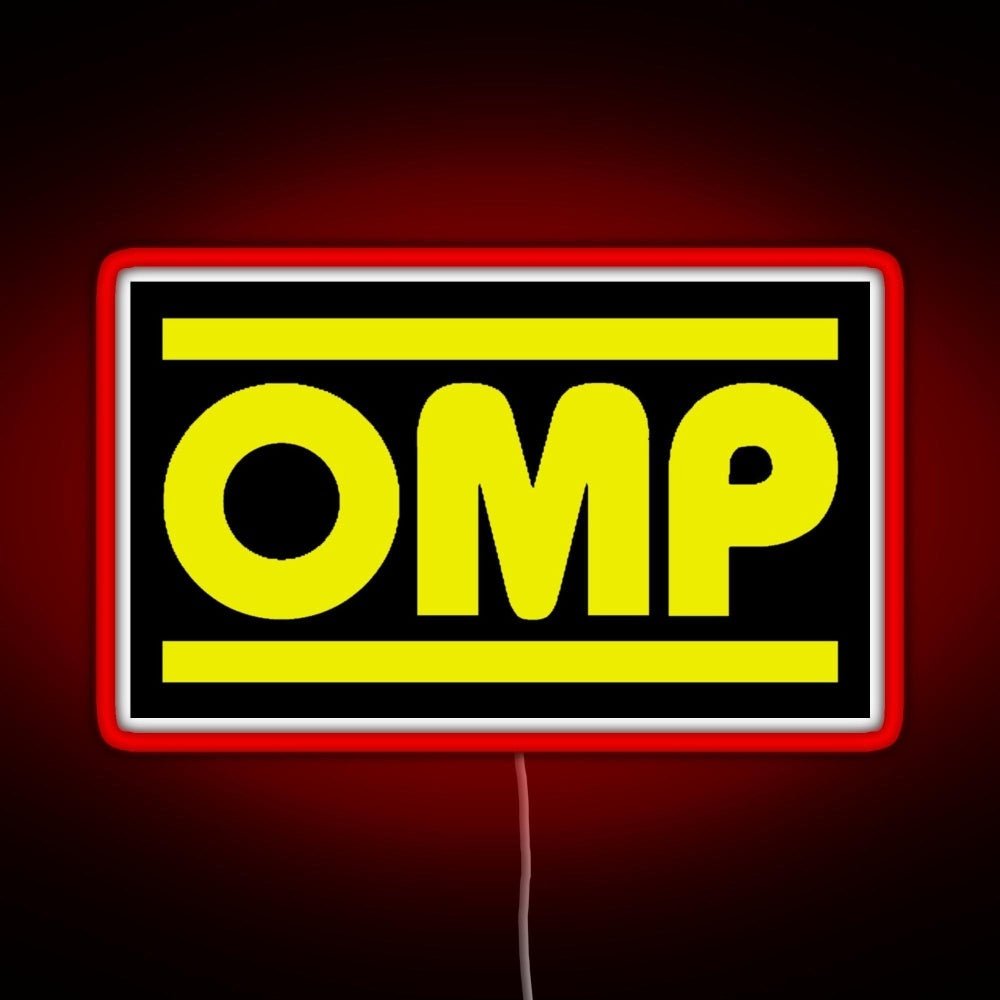 Omp Logo Rgb Led Neon Sign Pop Wall Art - Shineneon