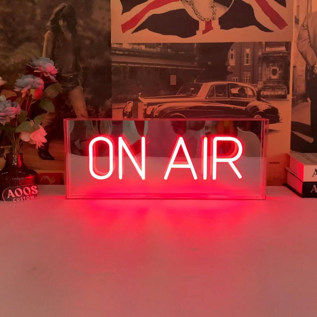 On Air Acrylic Neon Light Box Led Business Sign - Shineneon