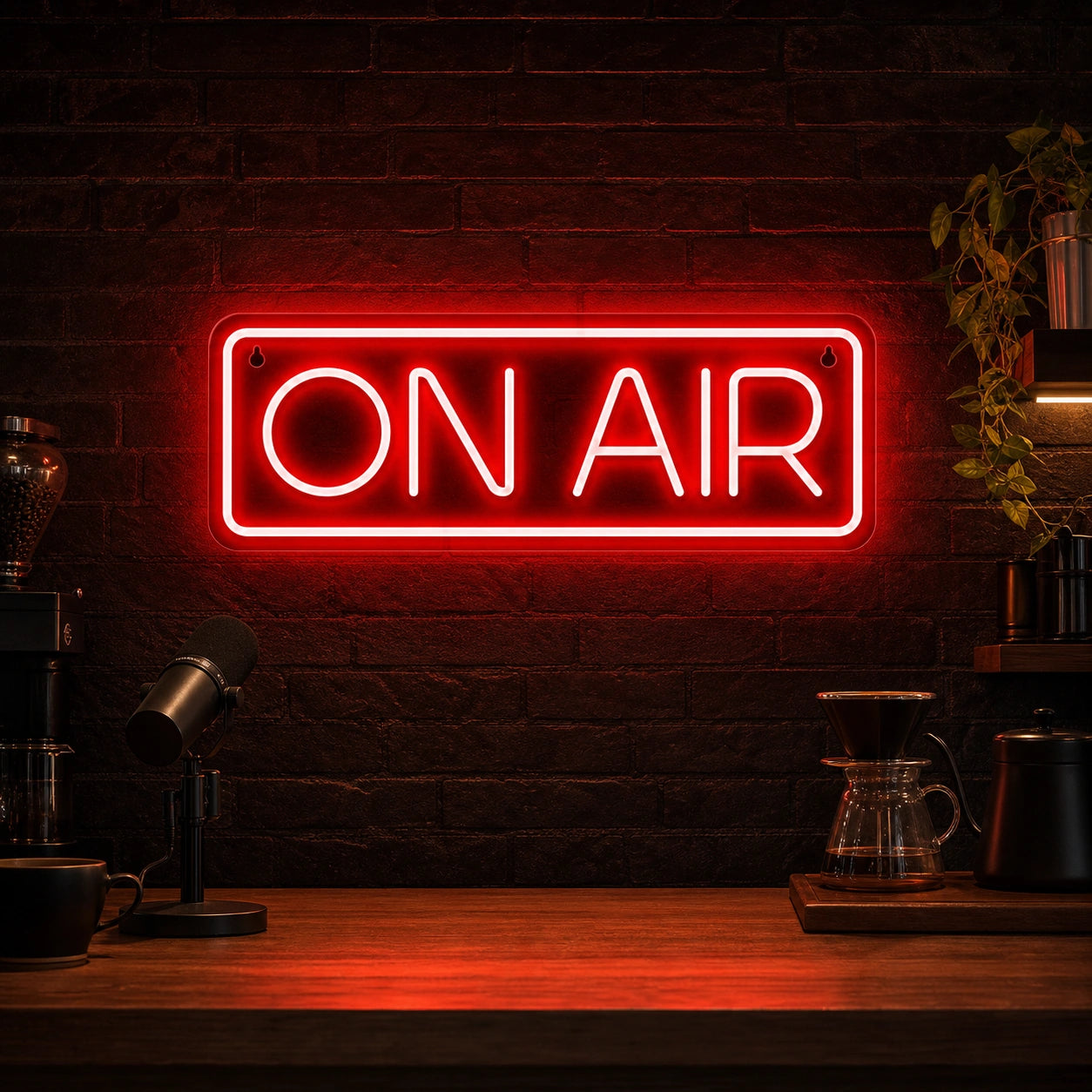 On Air Coffee Shop Wall Decor LED Neon Sign Garage Man Cave Neon Sign high-converting product image