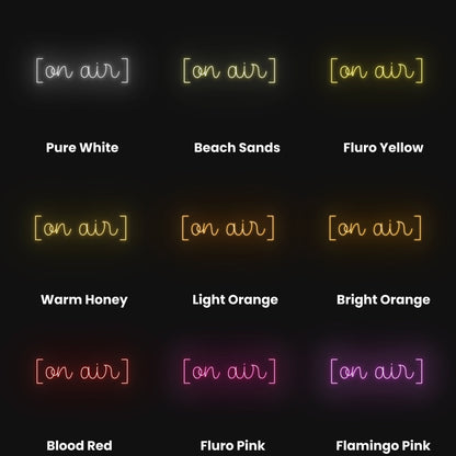 On Air Led Neon Sign | Shineneon