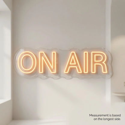 On Air LED Neon Sign Wall Neon Sign - 04 Size Image