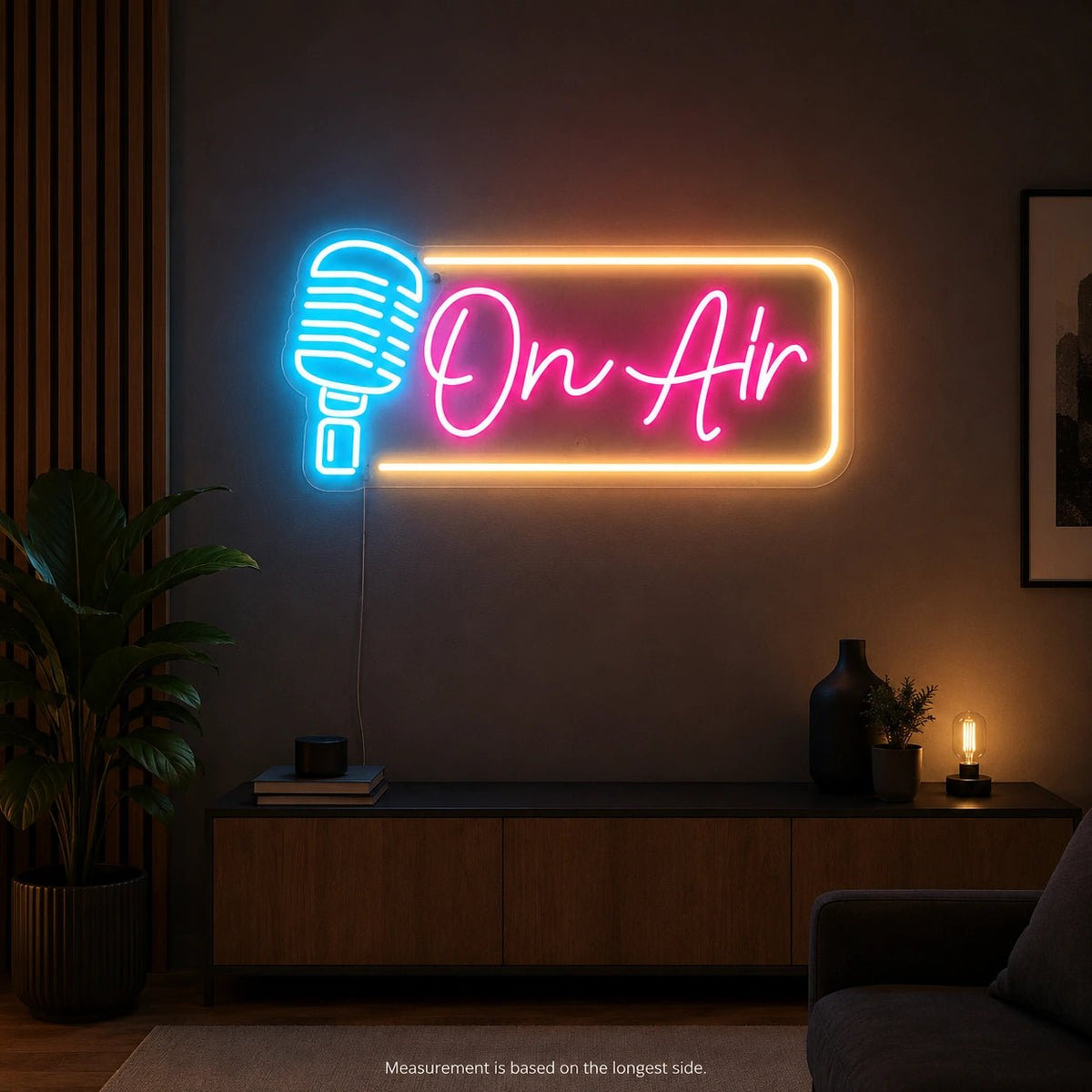 On Air Microphone LED Neon Sign - Shineneon