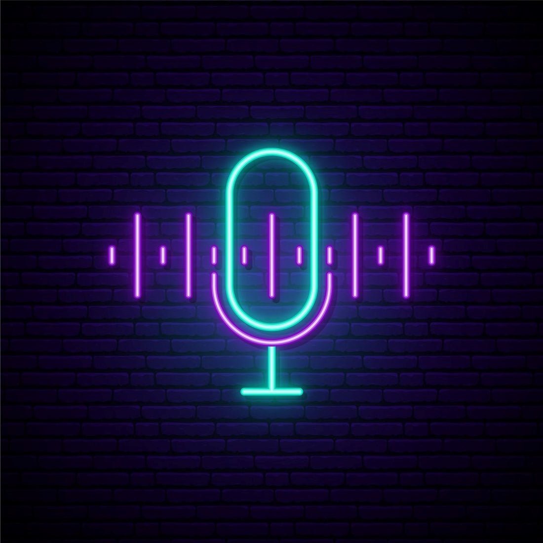 On Air Microphone Podcast Led Sign Business Neon Sign - Shineneon