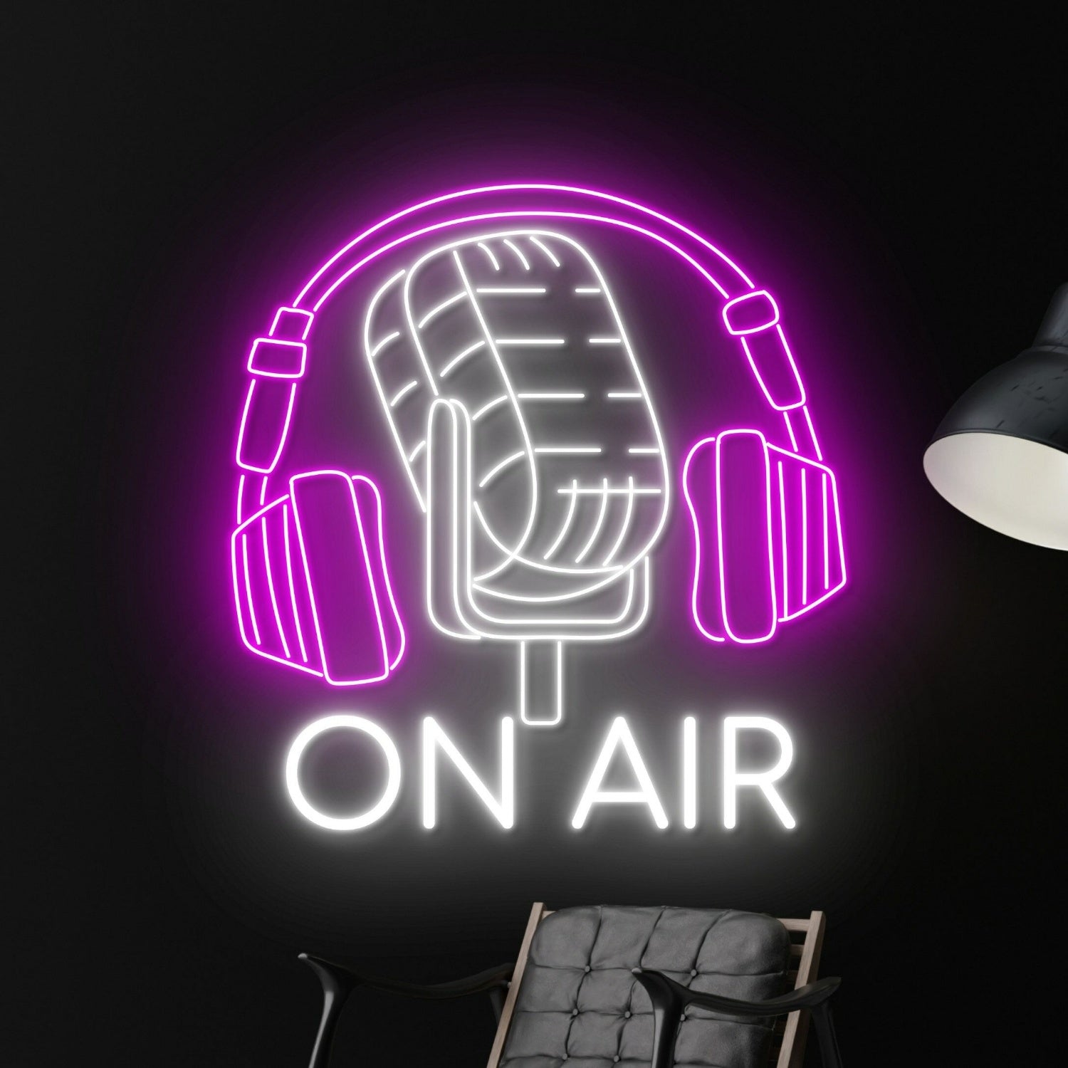 On Air Podcast Led Neon Sign Light Man Cave Game Room Sign | Shineneon